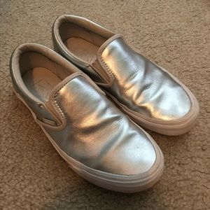Metallic slip on Vans *FINAL PRICE*